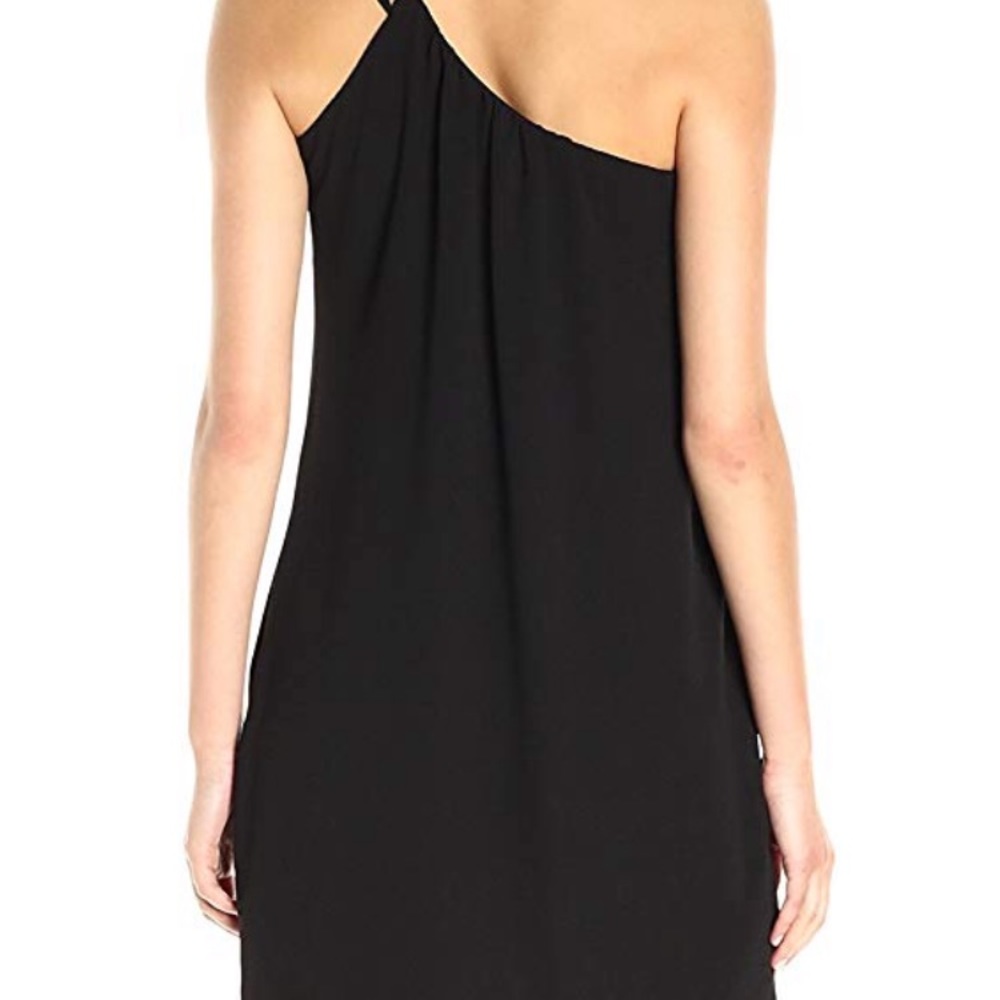 One shoulder cocktail dress